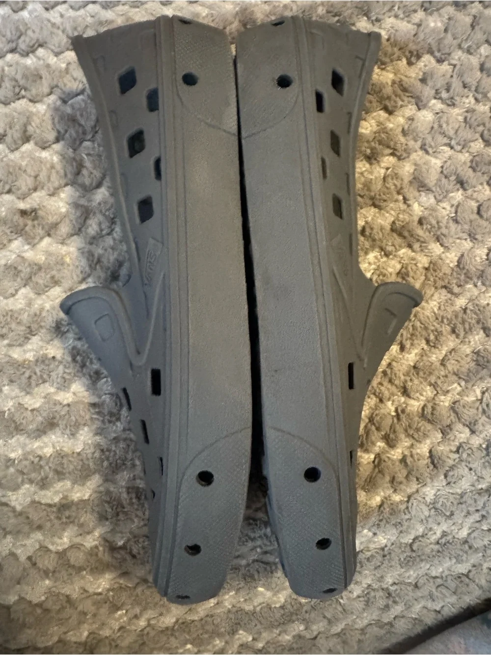 Vans Men's Gray Slip-On Ventilated Casual Sandals